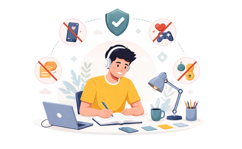 Managing Distractions During Study Sessions 