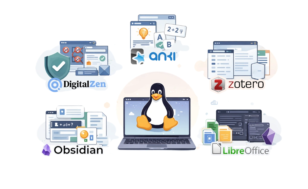 Linux Apps for Studying